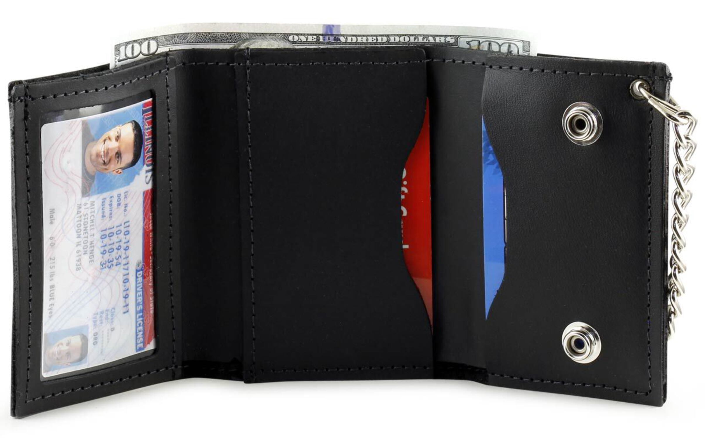 Hardy Trifold Chain Wallet - Walmart.com