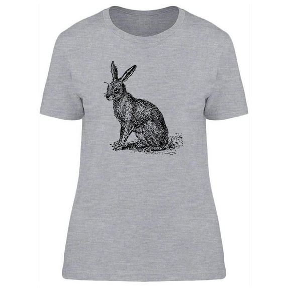Hare Vintage Design T-Shirt Women -Image by Shutterstock, Female Small