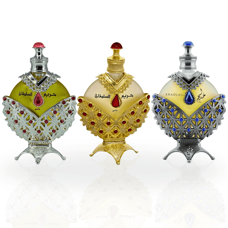 Hareem Al Sultan Gold, Silver & Blue Concentrated Skin-Safe