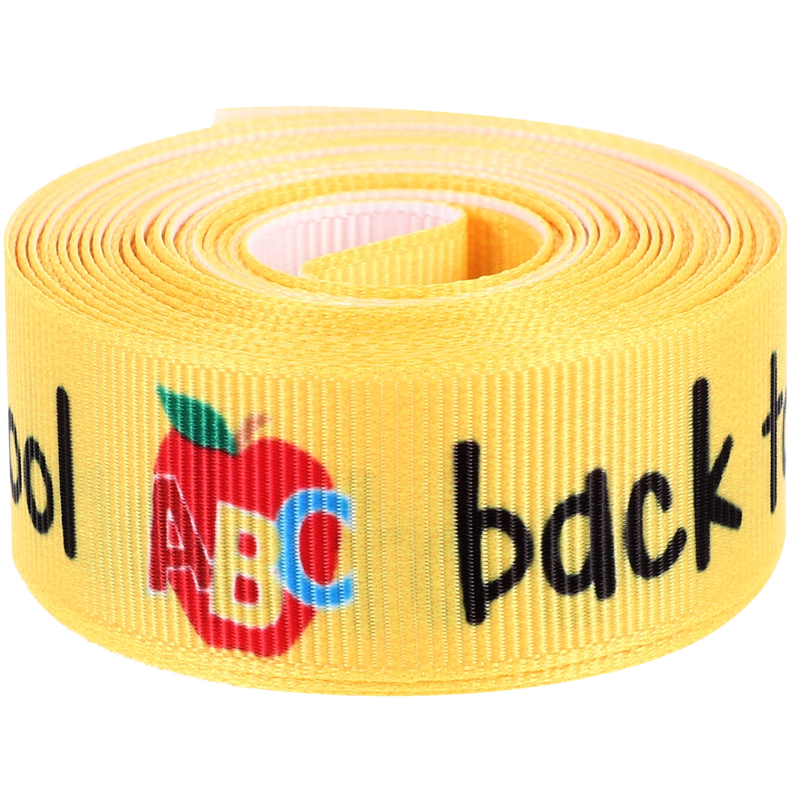 Hareemi 1 Roll Back to School Ribbons Back to School Themed Ribbon