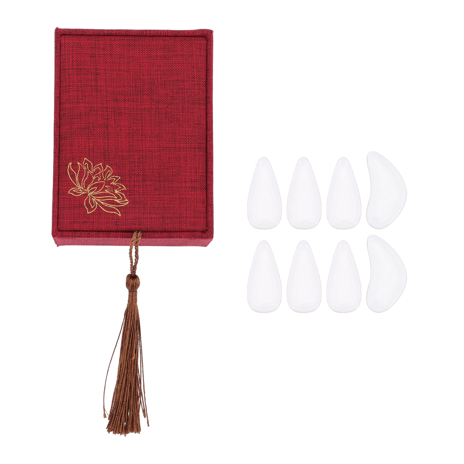 Hareemi 1 Set Guzheng Practice Nail Picks Guzheng Playing Nail Covers