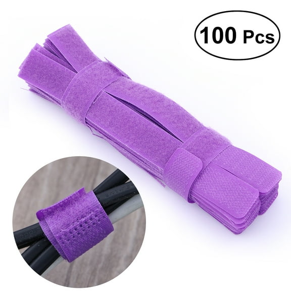 Homoyoyo Nylon Cord Organizer Cable Wrapper for , 100 Pieces and Reusable