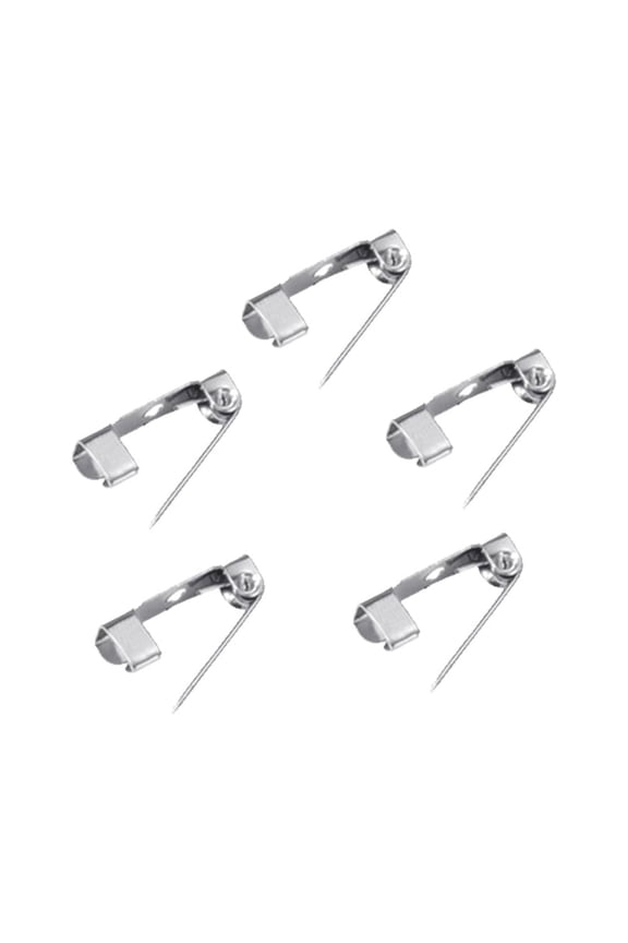 Homoyoyo Durable Metal Safety Pin 200Pcs Silver for Wide Craft Applications
