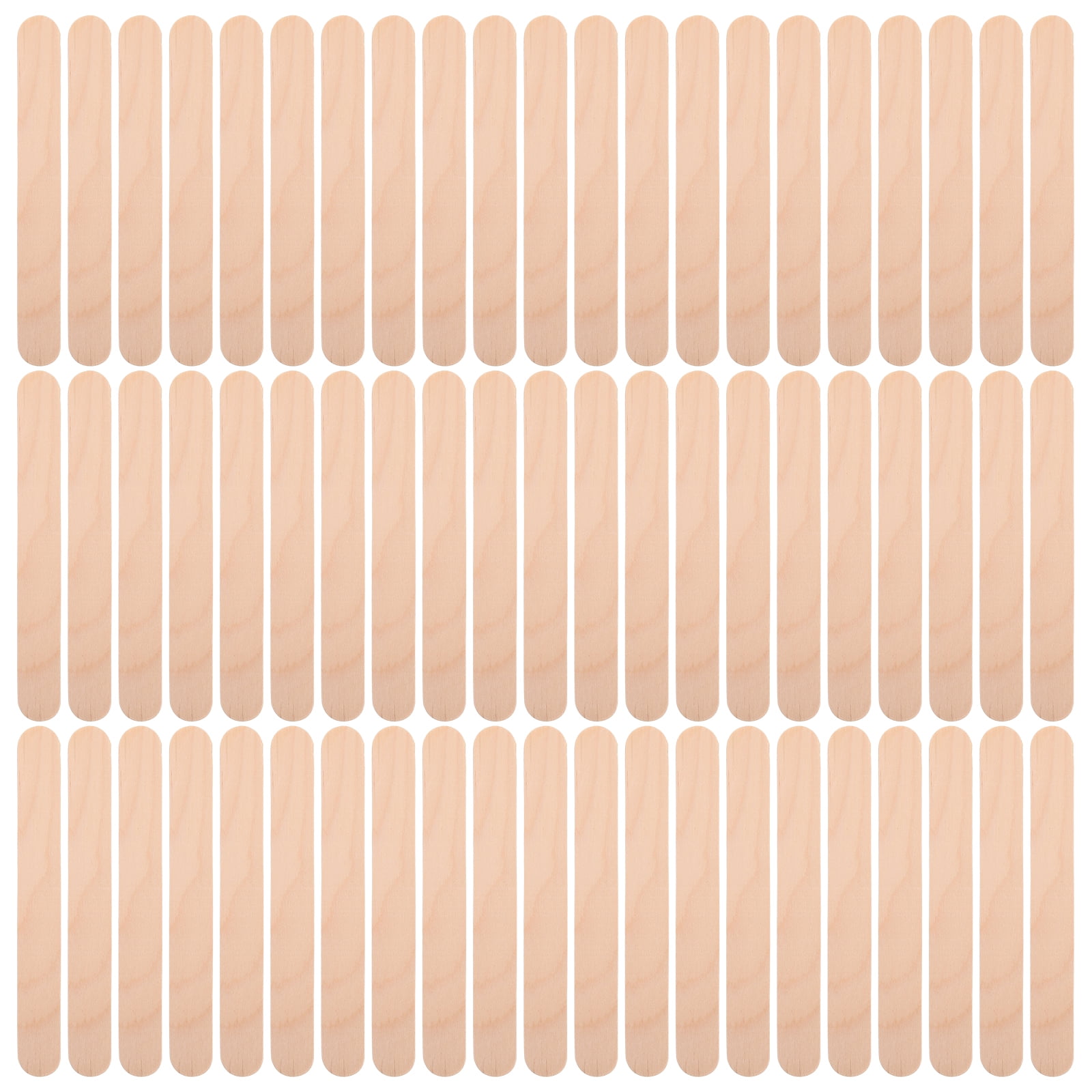 Hareemi 20Packs Wooden Safe Tongue Depressors Tongue Stirring Sticks