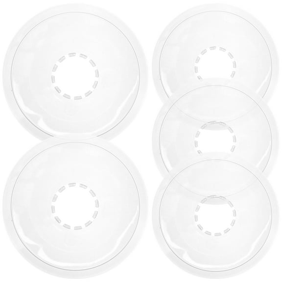 Homoyoyo Spoke Protectors Transparent for Bicycles 5Pcs