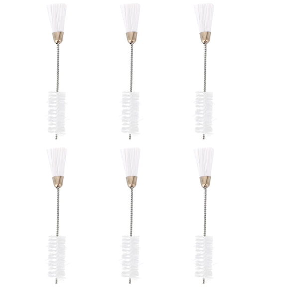 Hareemi 6-Piece Double-Ended Sewing Machine Cleaning Brush Set for Dust Removal and Home Maintenance Tools