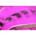 thumbnail image 1 of Hareline Black Barred Rabbit Strips Hot Pink, 1 of 1