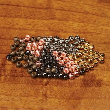 Hareline Cyclops Bead Eyes Fly Tying Materials 7/64" Gold