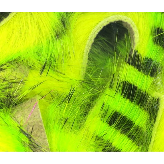 Hareline Magnum Tiger Barred Rabbit Strips