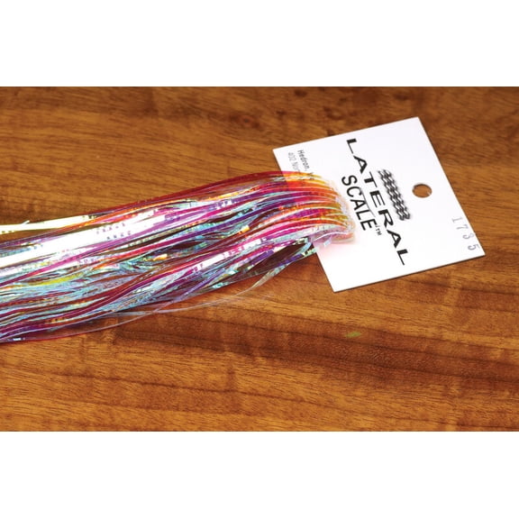 Hareline Micro Flashabou - Opal Lateral Scale