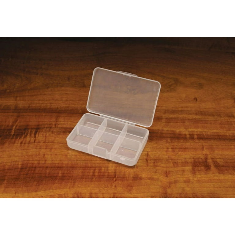 Hareline Midge Fly Box 6 Compartment - Fly Fishing or Fly Tying 