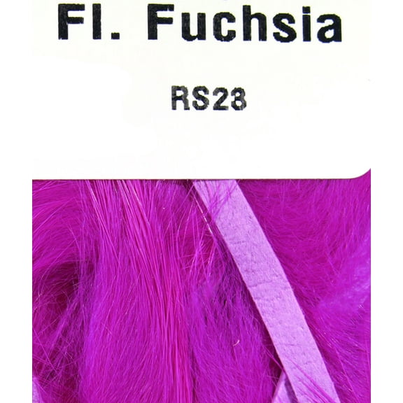 Hareline Rabbit Strips - Fluorescent Fuchsia