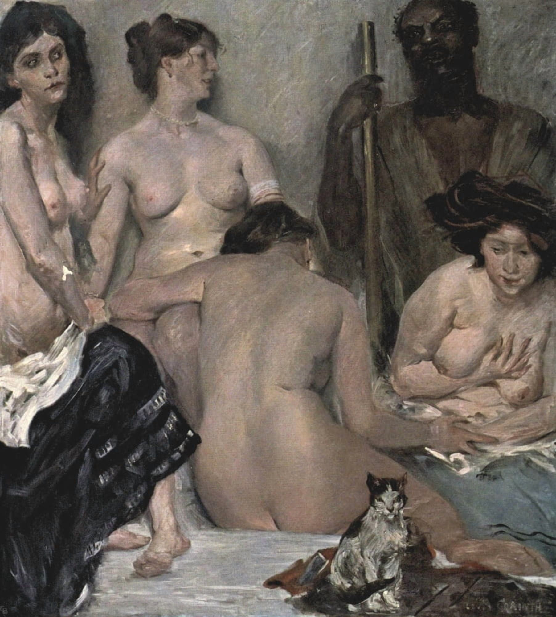 Harem Die Kunst 29 1908 Canvas Art - Lovis Corinth (18 x 24)