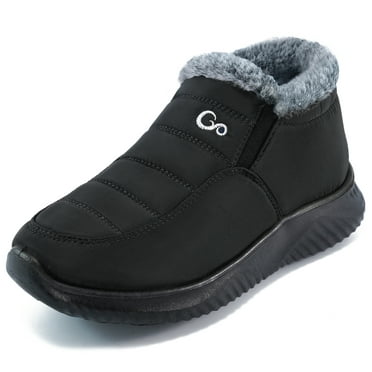 Ecetana Womens Winter Snow Boots Keep Warm Ankle Boots Waterproof ...
