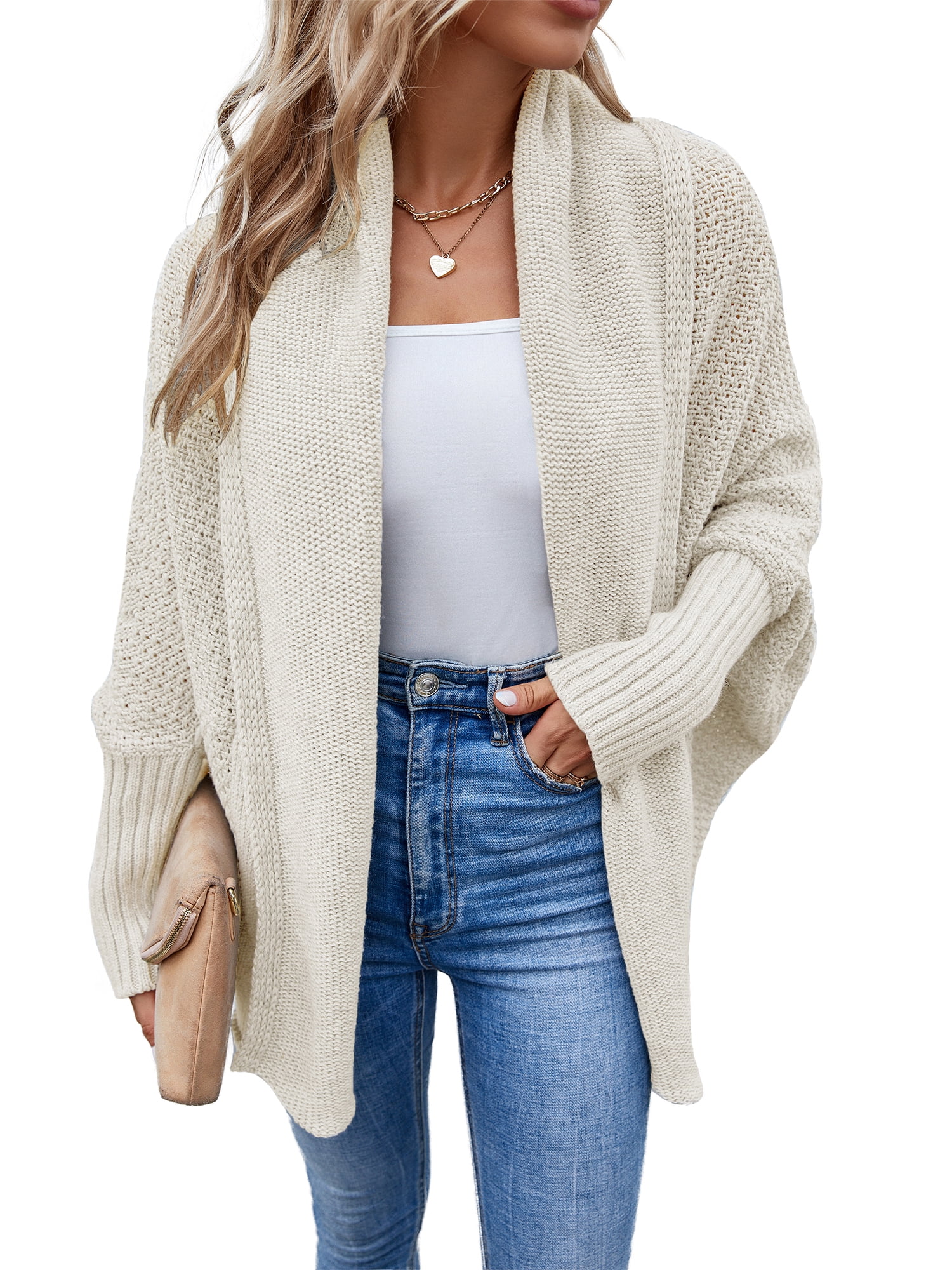 Thick top womens cardigan