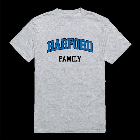 Harford Community College Owls Family T-Shirt, Heather Grey - Extra Large