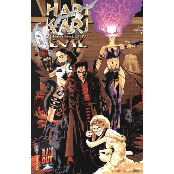 Hari Kari: Possessed By Evil #1 VF ; Blackout Comic Book