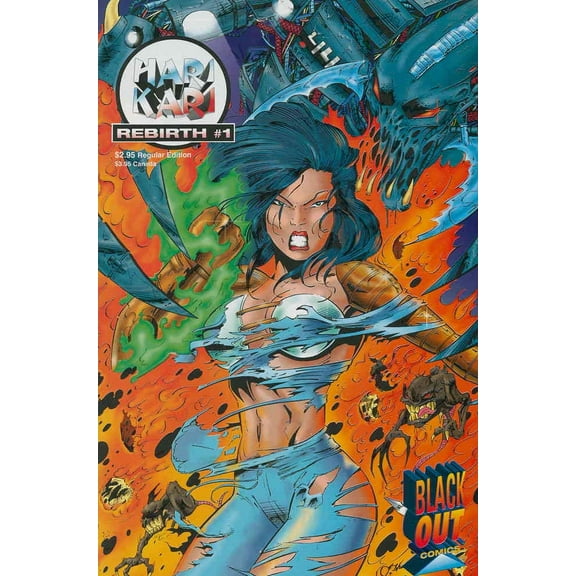 Hari Kari: Rebirth #1 VF ; Blackout Comic Book