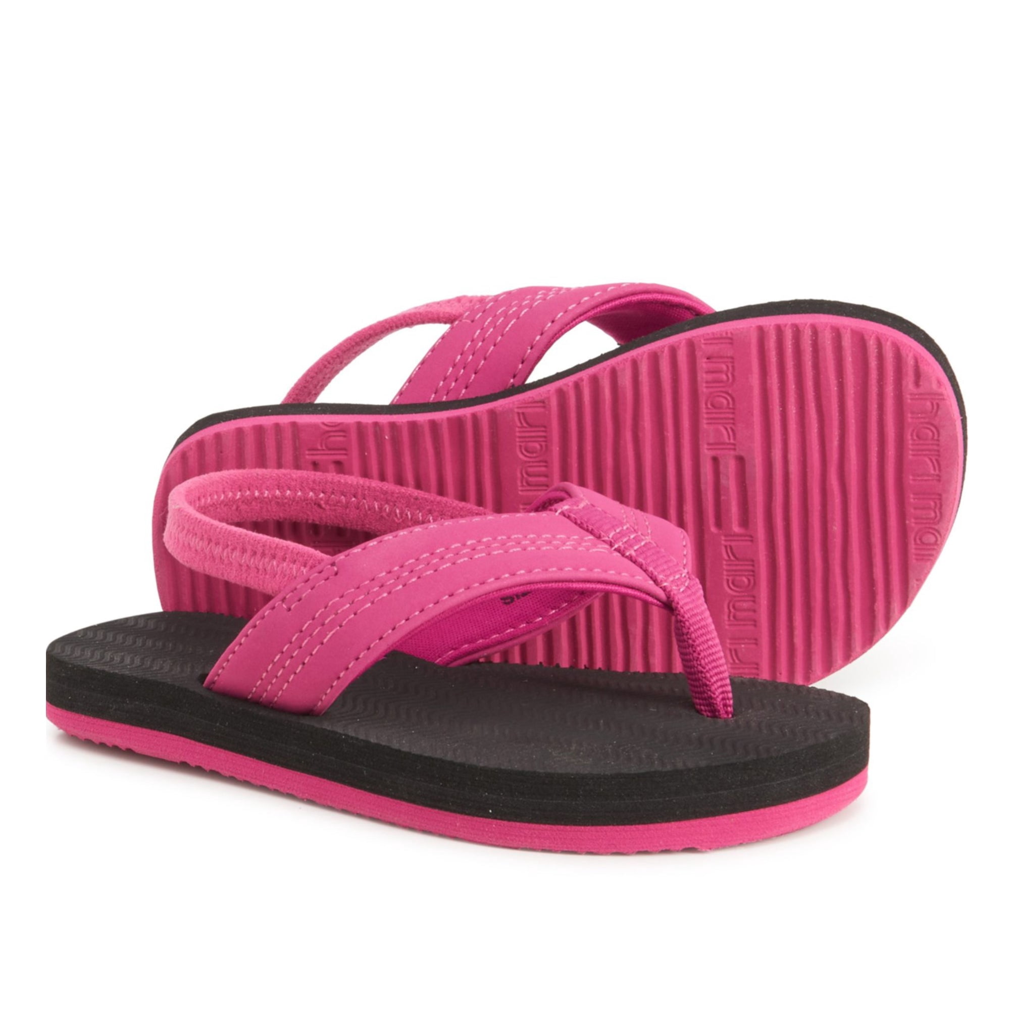 Toddler Girls Brazos Flip-Flops Sandals (Pink, 4/5)