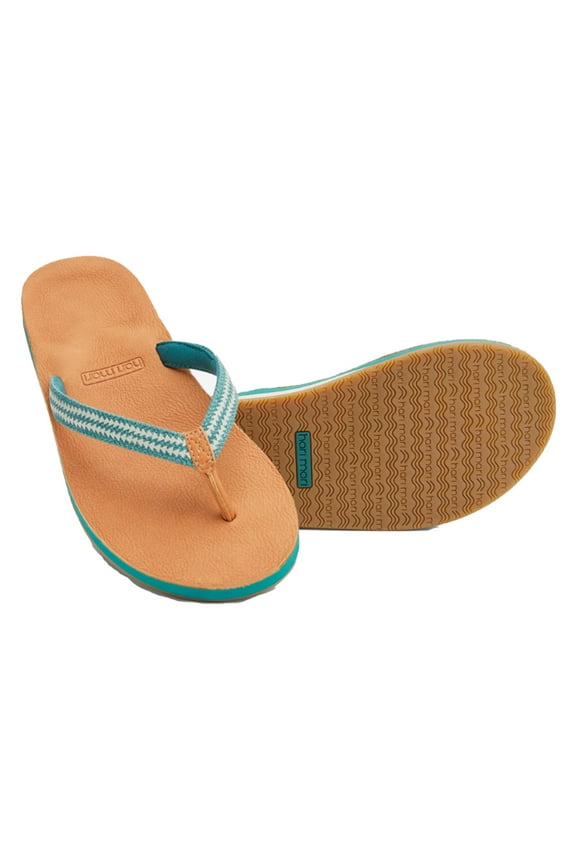 Women's Fields Puebla Jade Size 8 Memory Foam Flip Flops