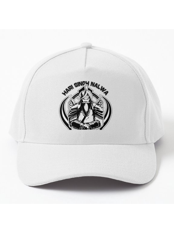 Hari Singh Nalwa Baseball Hat, Historic Warrior Figure Graphic Design, Classic Cap