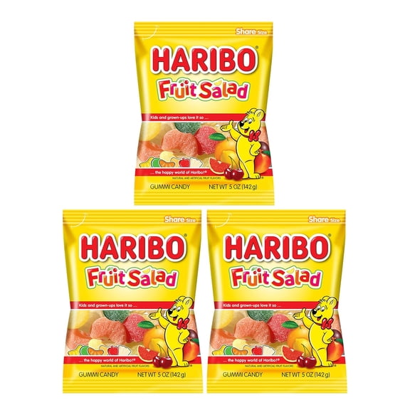 Haribo Bag - Fruit Salad 5 Oz 3 pack