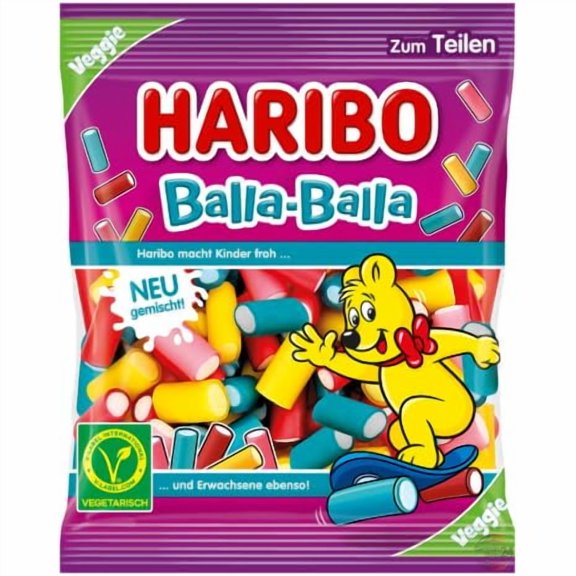 Haribo Balla-Balla Gummy Candy 2-Pack (2 x 160g)