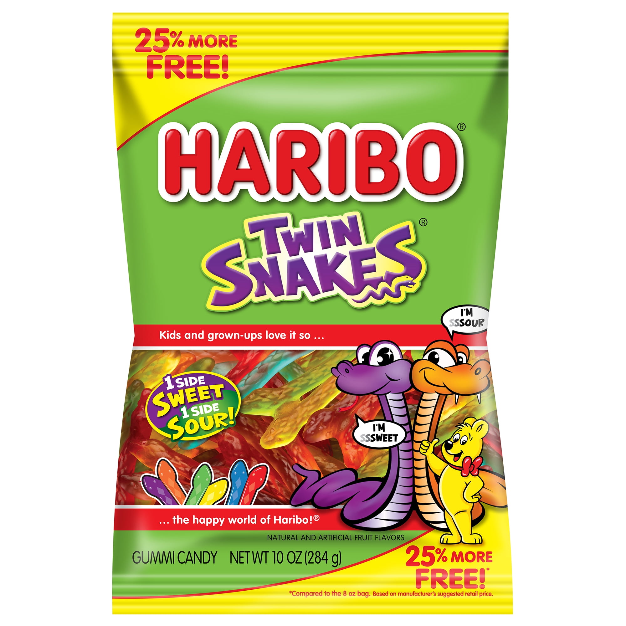 Haribo Confectionery Twin Snakes 10oz