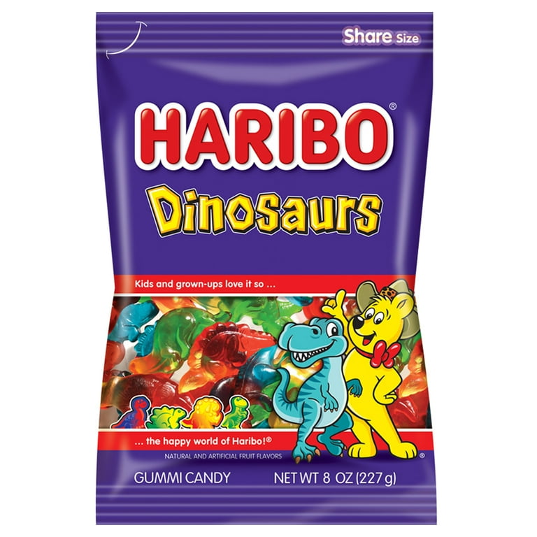 Haribo Dinosaurs Gummi Candies 8oz Walmart