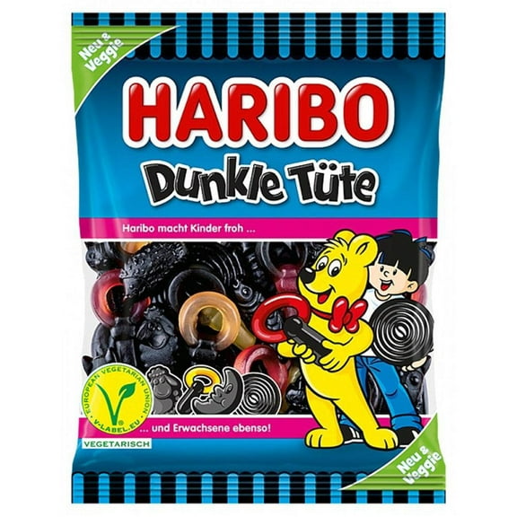 Haribo Dunkle Tute ( Dark Bag ) - 175 g