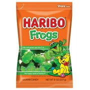 Haribo Frogs Gummi Candies, 8oz.