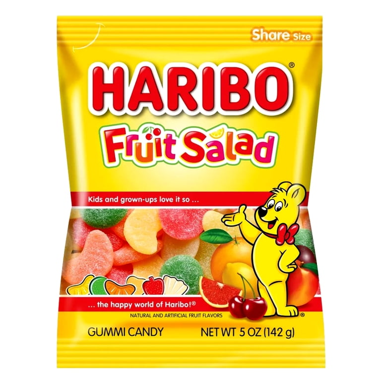 Haribo, Fruit Salad Candy, 5 Oz - Walmart.com