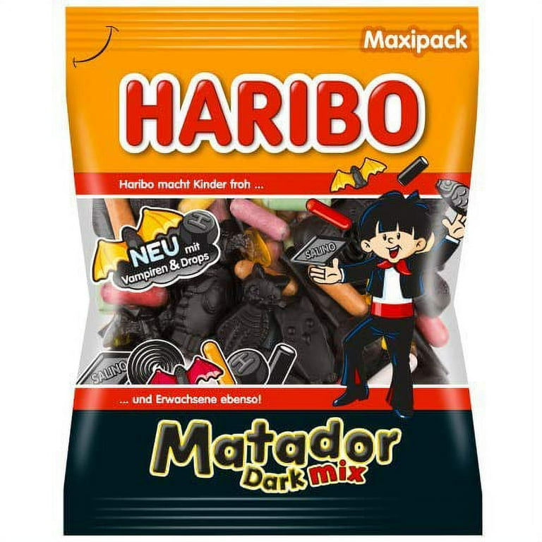 Haribo Germany Matador Dark Mix Bag of 360g / 12.7 oz - Walmart.com
