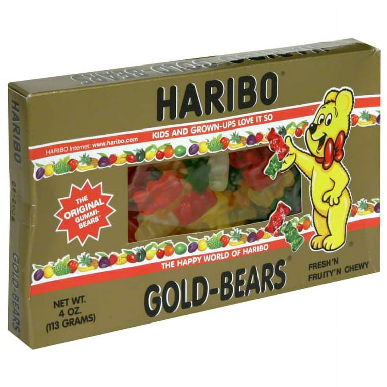 Goldbears HARIBO 120 gr - Carton de 30 paquets 