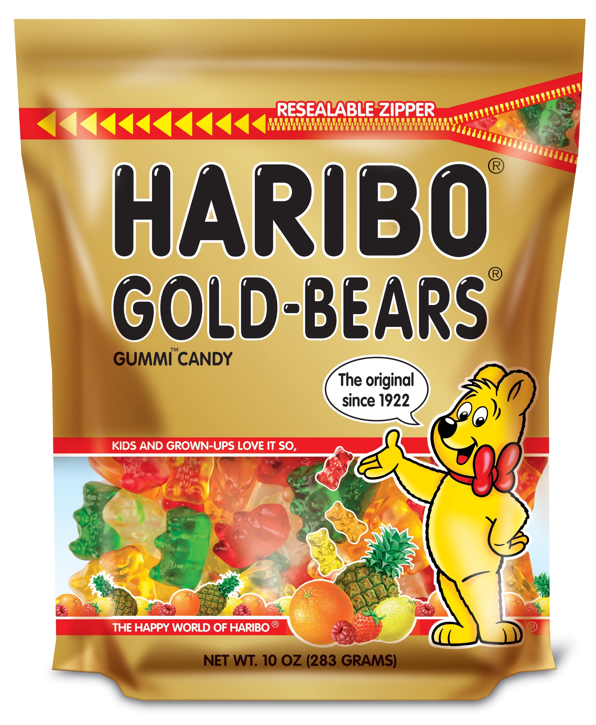 Haribo Gold-Bears Original Gummy Candies, 10 Oz.