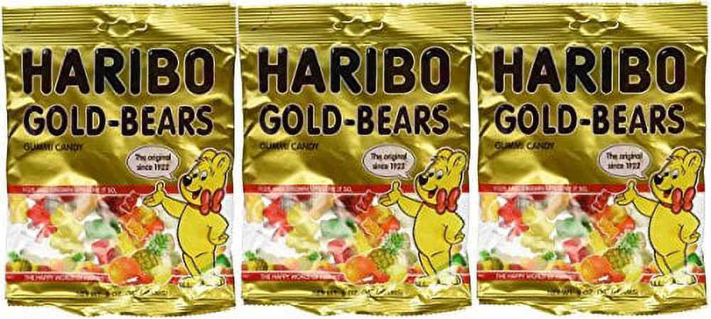 Haribo Gold Bears 5oz Bag (Pack of 3)