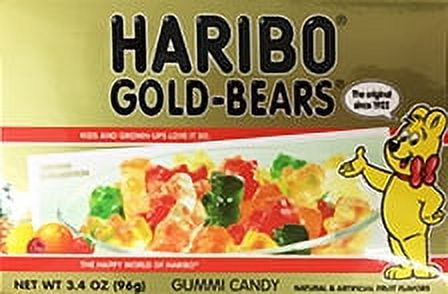 Haribo Gold-Bears Gummi Candies, 3.4 oz.