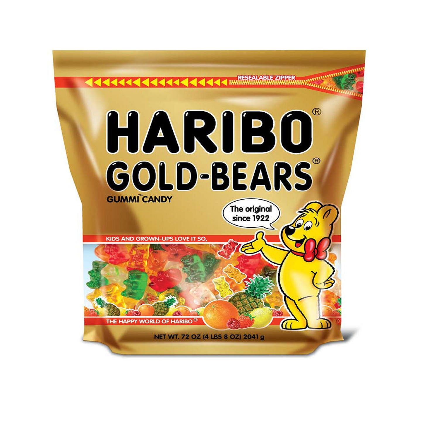 Haribo Gold-Bears Gummi Candy (72 Ounce) 