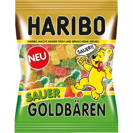 Haribo GoldbÃ¤ren Sauer (Gold Bears Sour) 200g