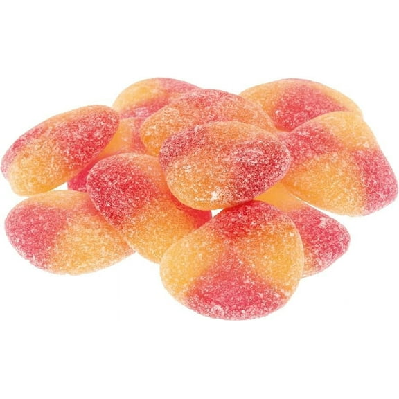 Haribo Gummi Candy, Peaches, 4 ounce (Pack of 12)