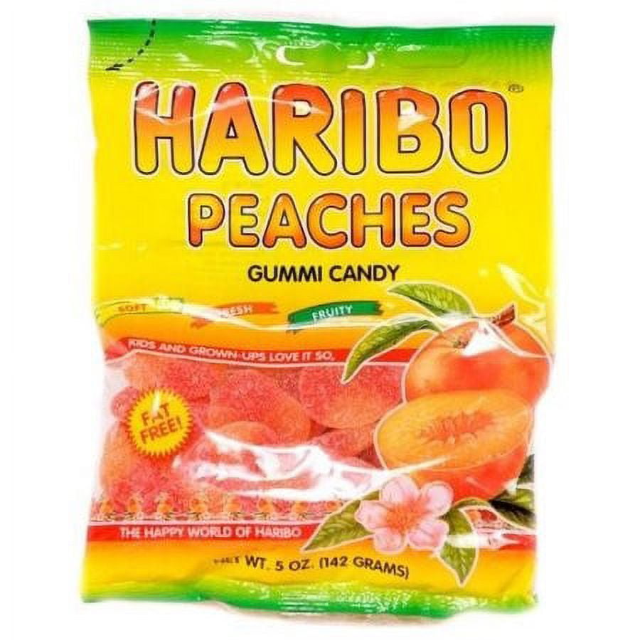 Haribo Gummi Candy Peaches (pack Of 14) - Walmart.com