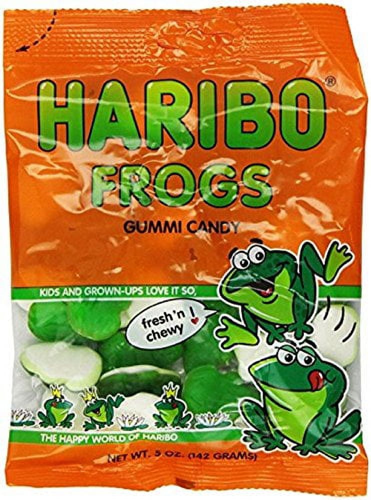 Haribo Gummies Frogs 5 oz