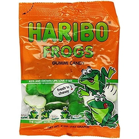 Haribo Gummies - Frogs - 5 oz