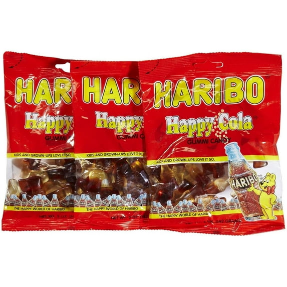 Haribo Gummies - Happy Cola - 5 oz - 3 ct