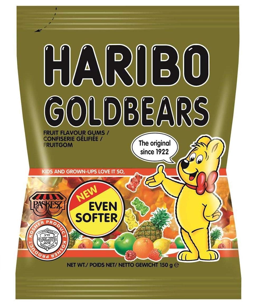 Haribo Normal Haribo Gummy Bear (24 Pack) 5.29 oz - Walmart.com
