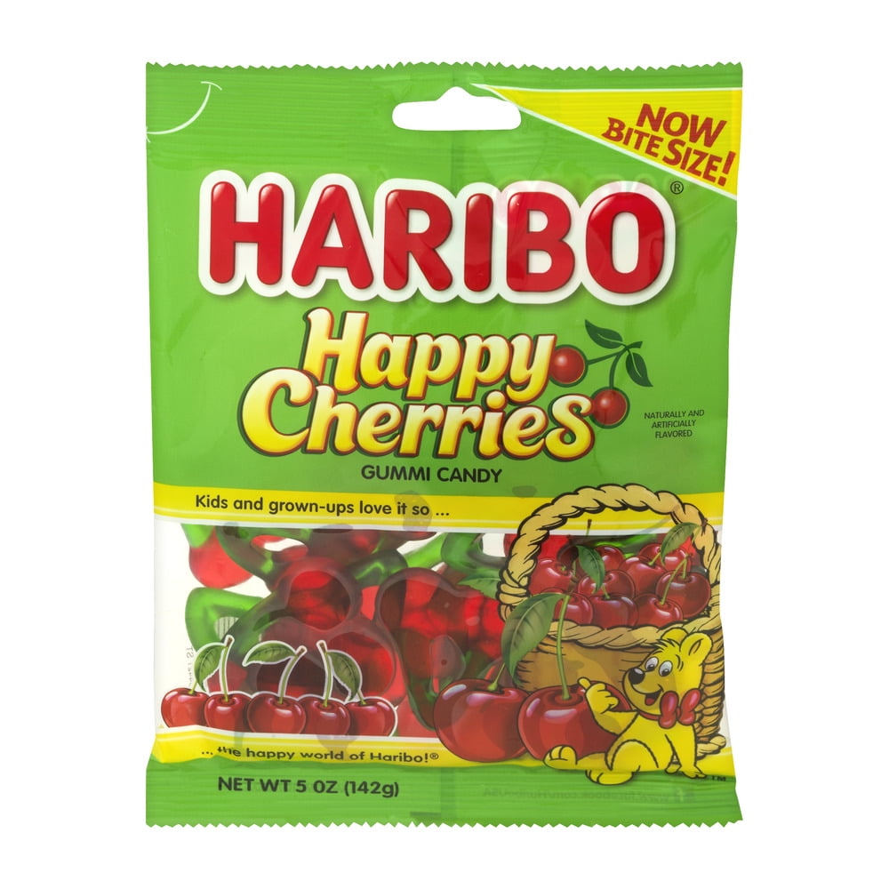 Cerise Happy Cherry Haribo, boite 105 bonbons