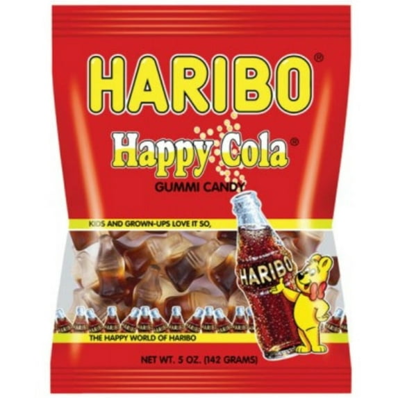 Haribo Happy Cola 5 oz (Pack of 4)