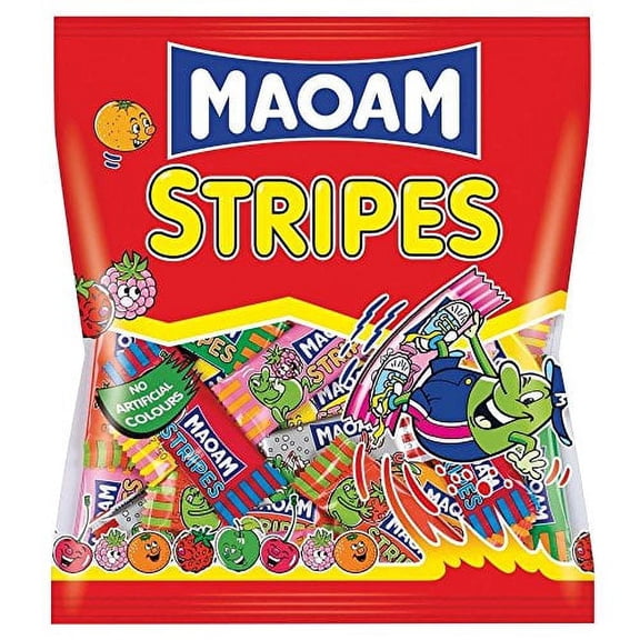 Haribo Maoam Stripes (160g) - Pack of 6
