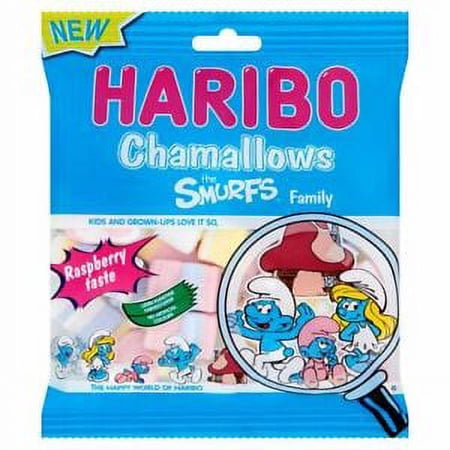 Haribo SMURFS Chamallows FRUITY marshmallow gummy bears -175g