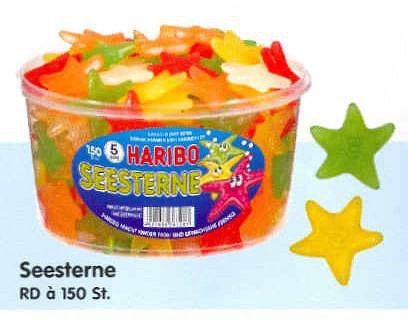 Haribo Seesterne, Starfish, Tub